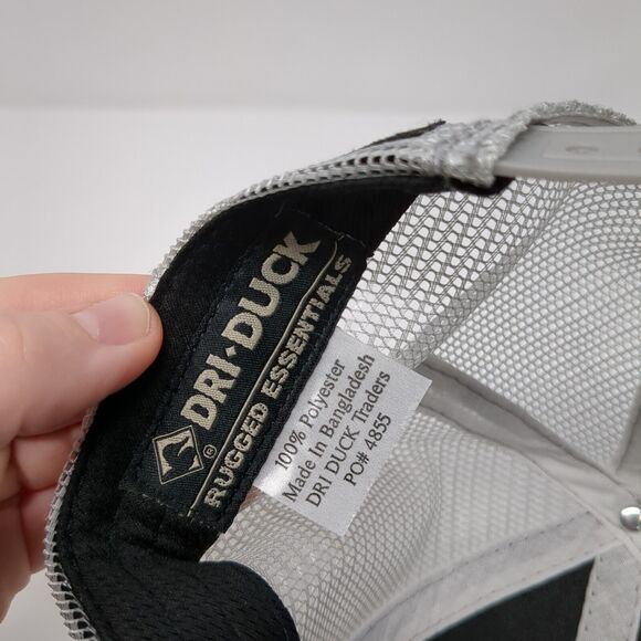 Oregon Farm & Home Snapback Trucker Hat Green OS Adjustable Mesh Back Dri-Duck - Picture 8 of 8